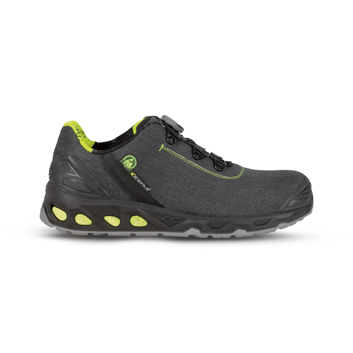 Lux Green Fit Safety Shoe - Cofra