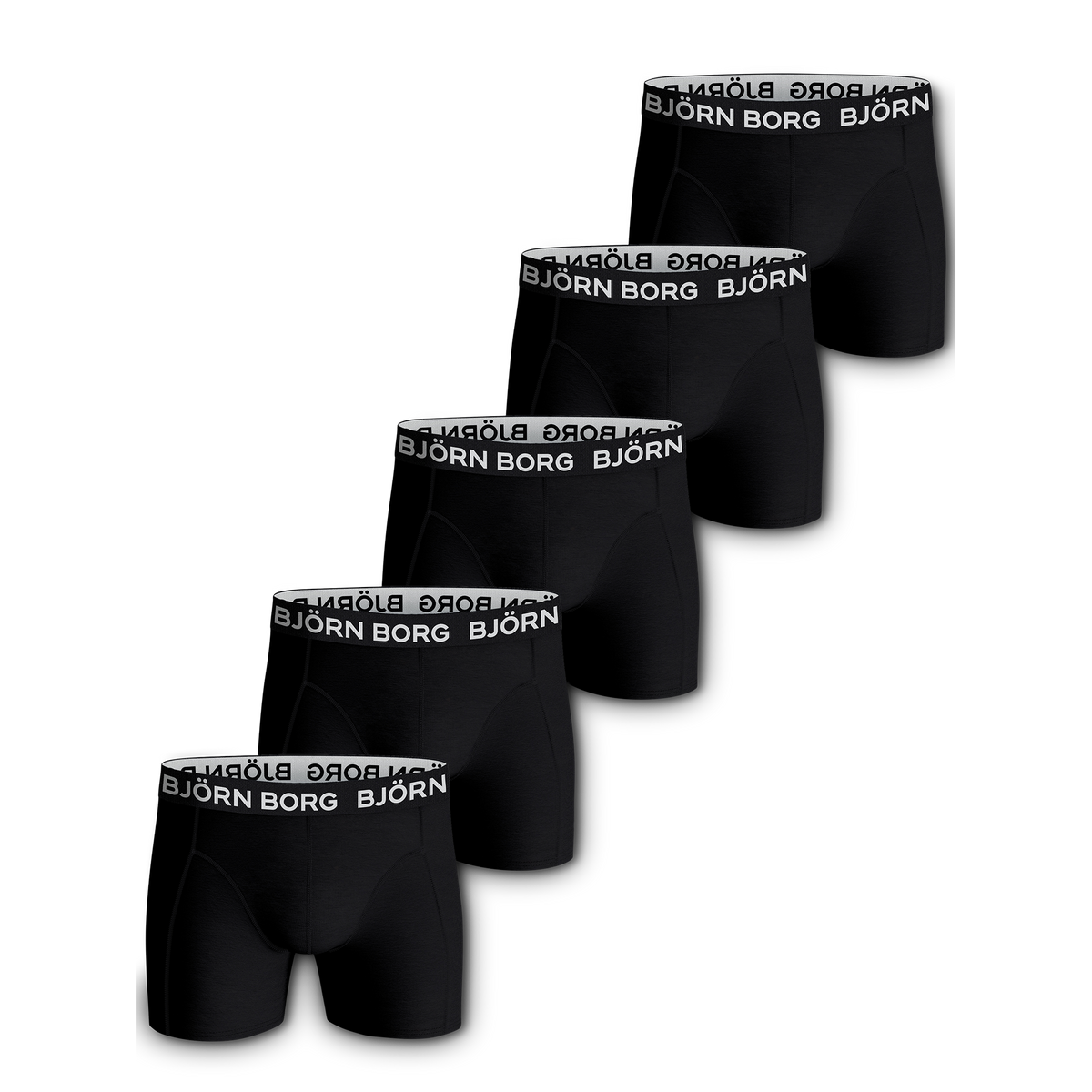 Boxer Solid 5-p Underwear - Björn Borg