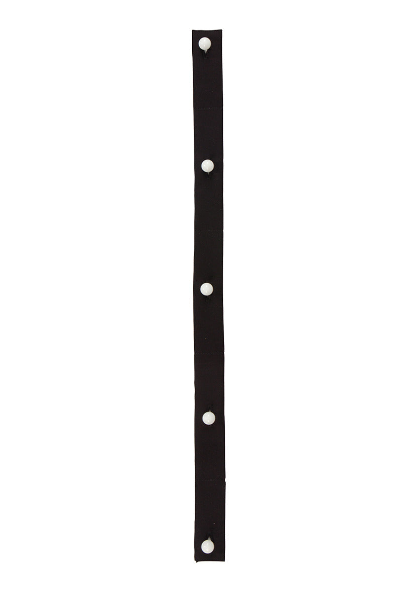 Karlowsky KL 4 Button Strip13c - Black