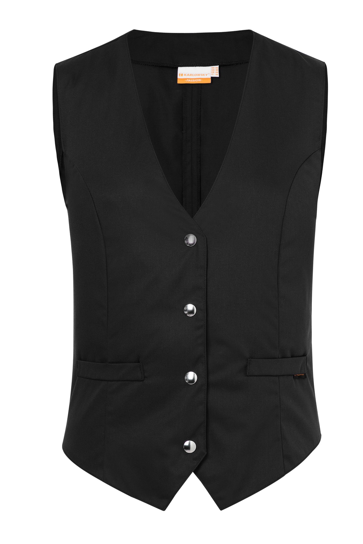 Karlowsky WF 2 Ladies Waiscoat - Black