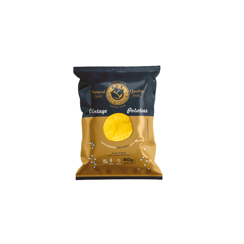 Vintage Potatoes, Seasalt, 40 g.
