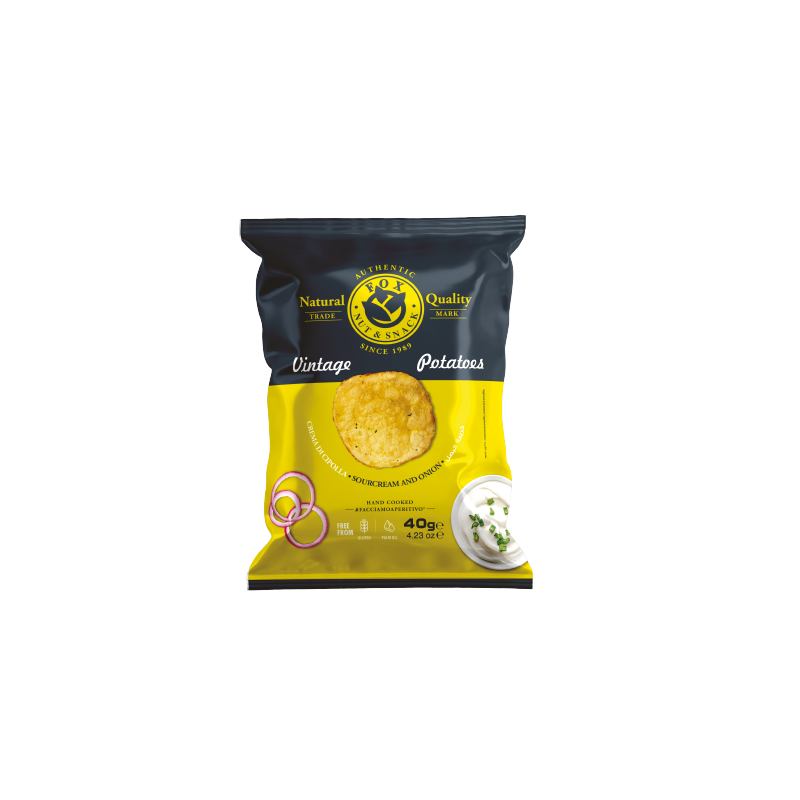 Vintage Potatoes, Sourcream & onion, 40 g.