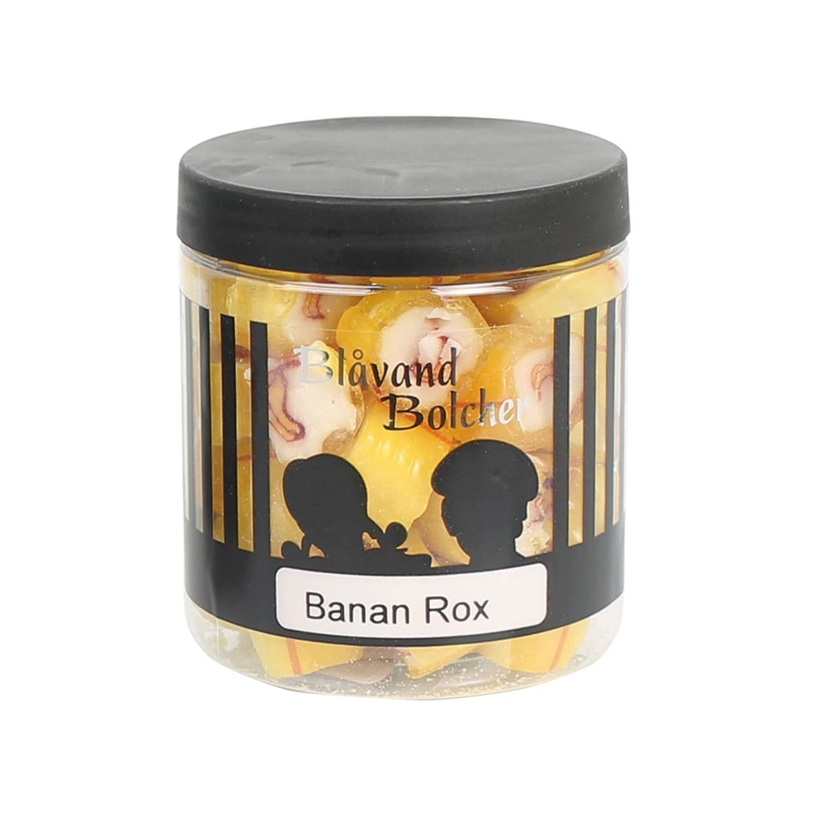 Blåvand Bolcher dåse, Banan Rox bolcher, 170 g.