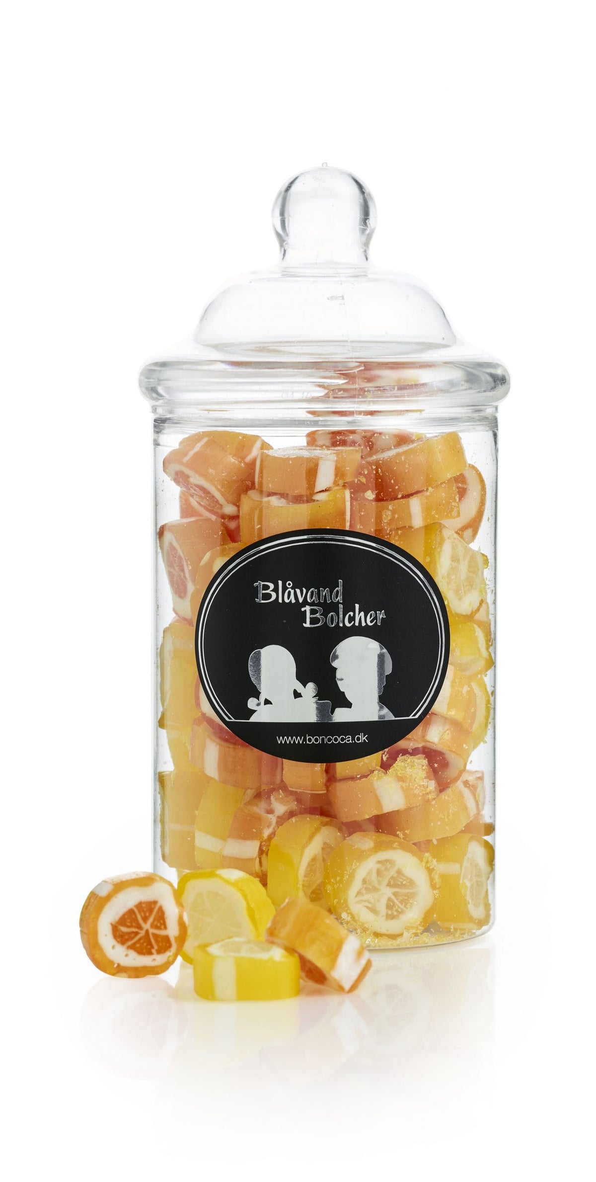 Blåvand Bolcher, Victorian dåse, Citron & Appelsin Rox 250 g.