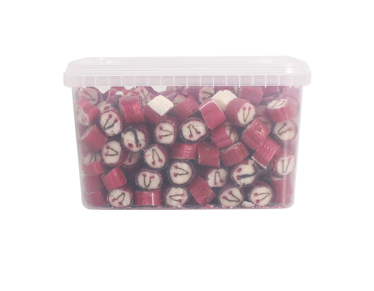 Bulk, Kirsebær rox bolcher, 2000 g.