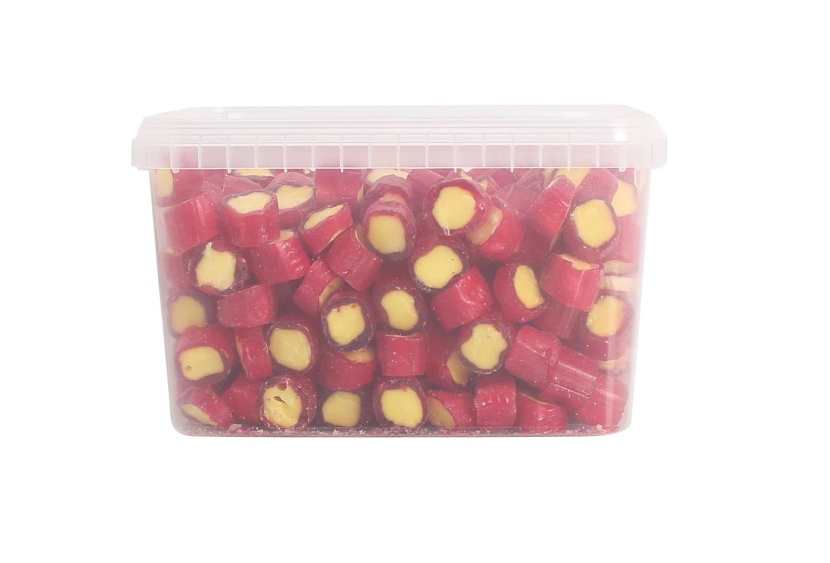 Bulk, Rabarber rox bolcher, 2000 g.