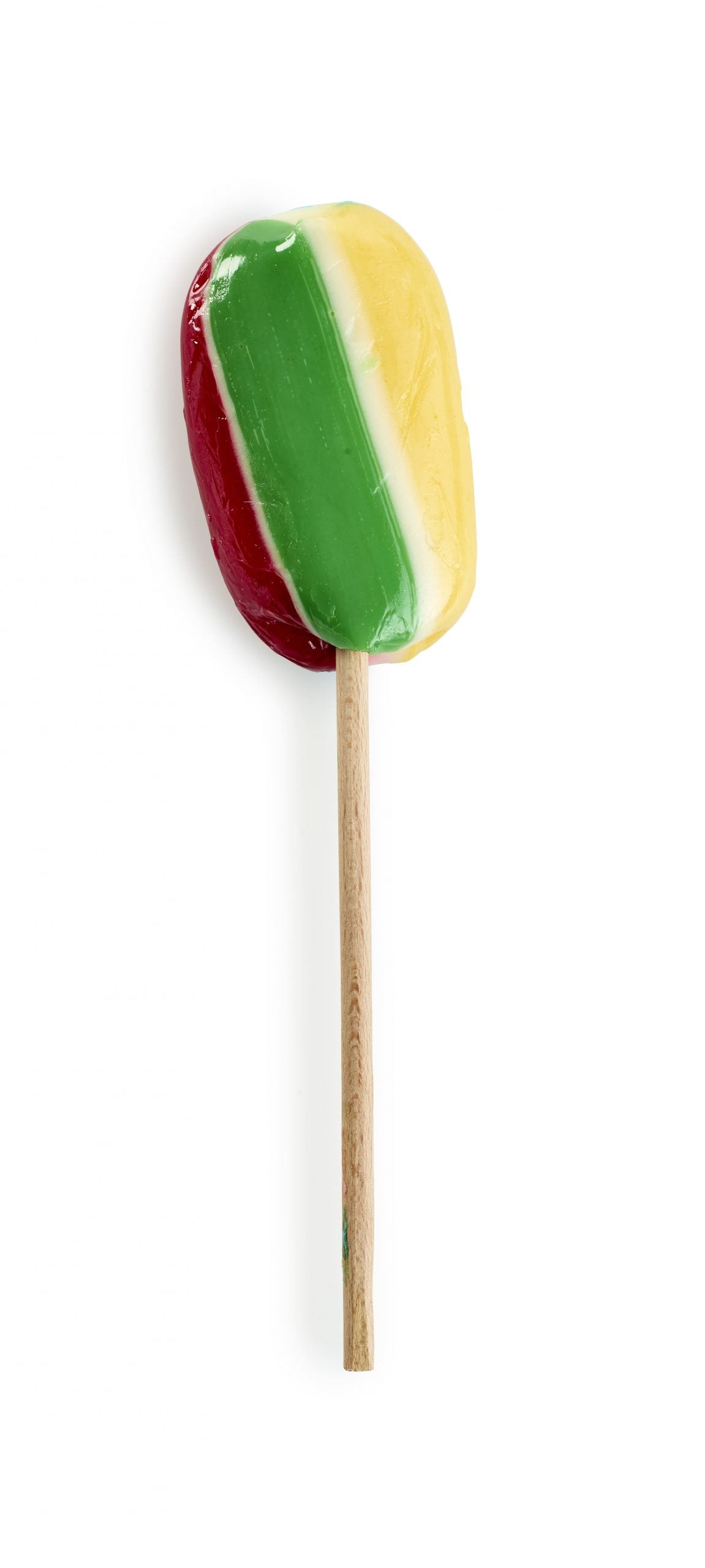 Håndpresset slikkepind med frugtsmag, 50 g.