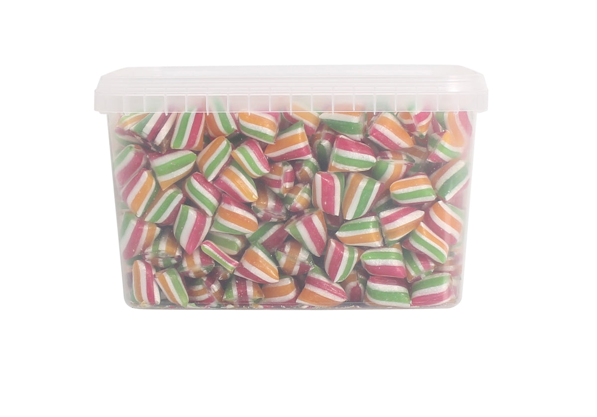 Bulk 2 kg - firkantet bøtter - Sukkerfri Æble