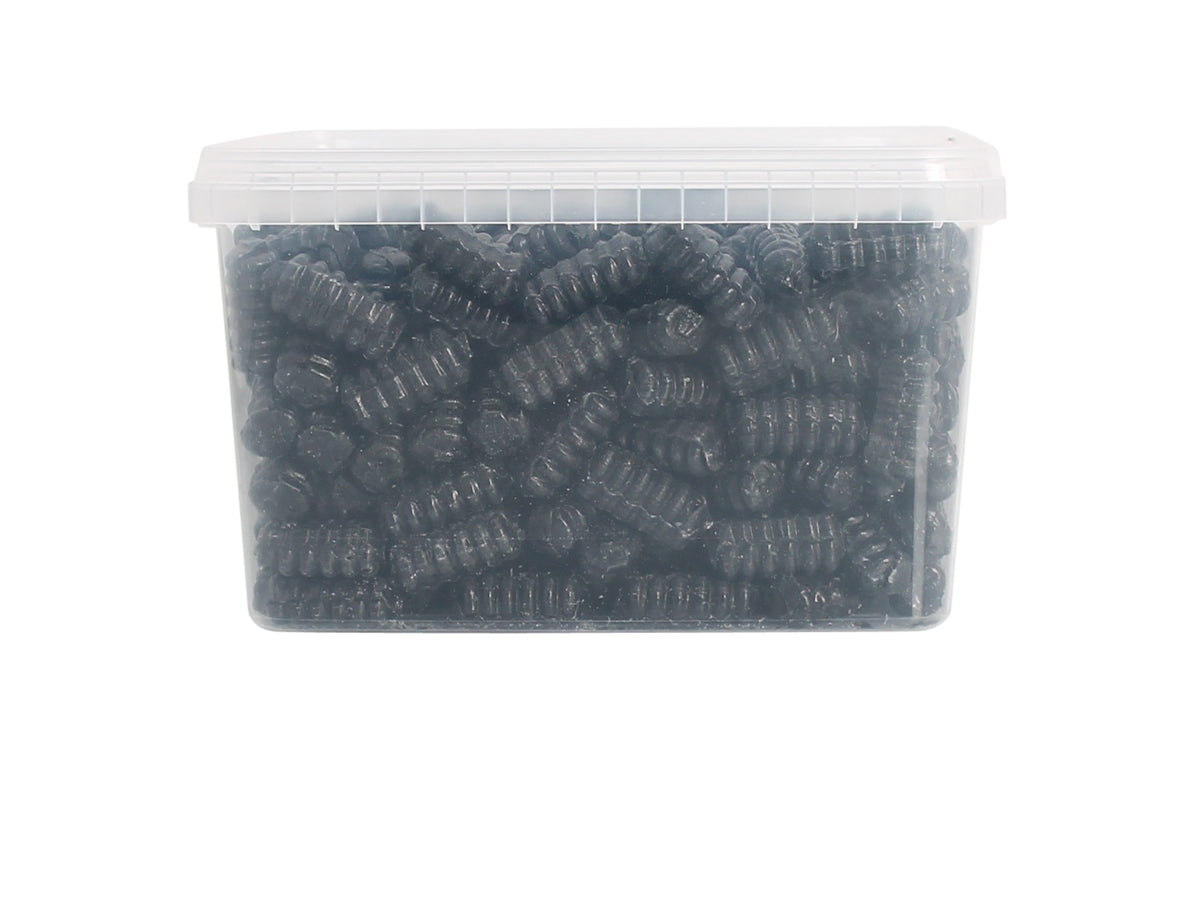 Bulk 2 kg - firkantet bøtter - Sukkerfri Dameskrå