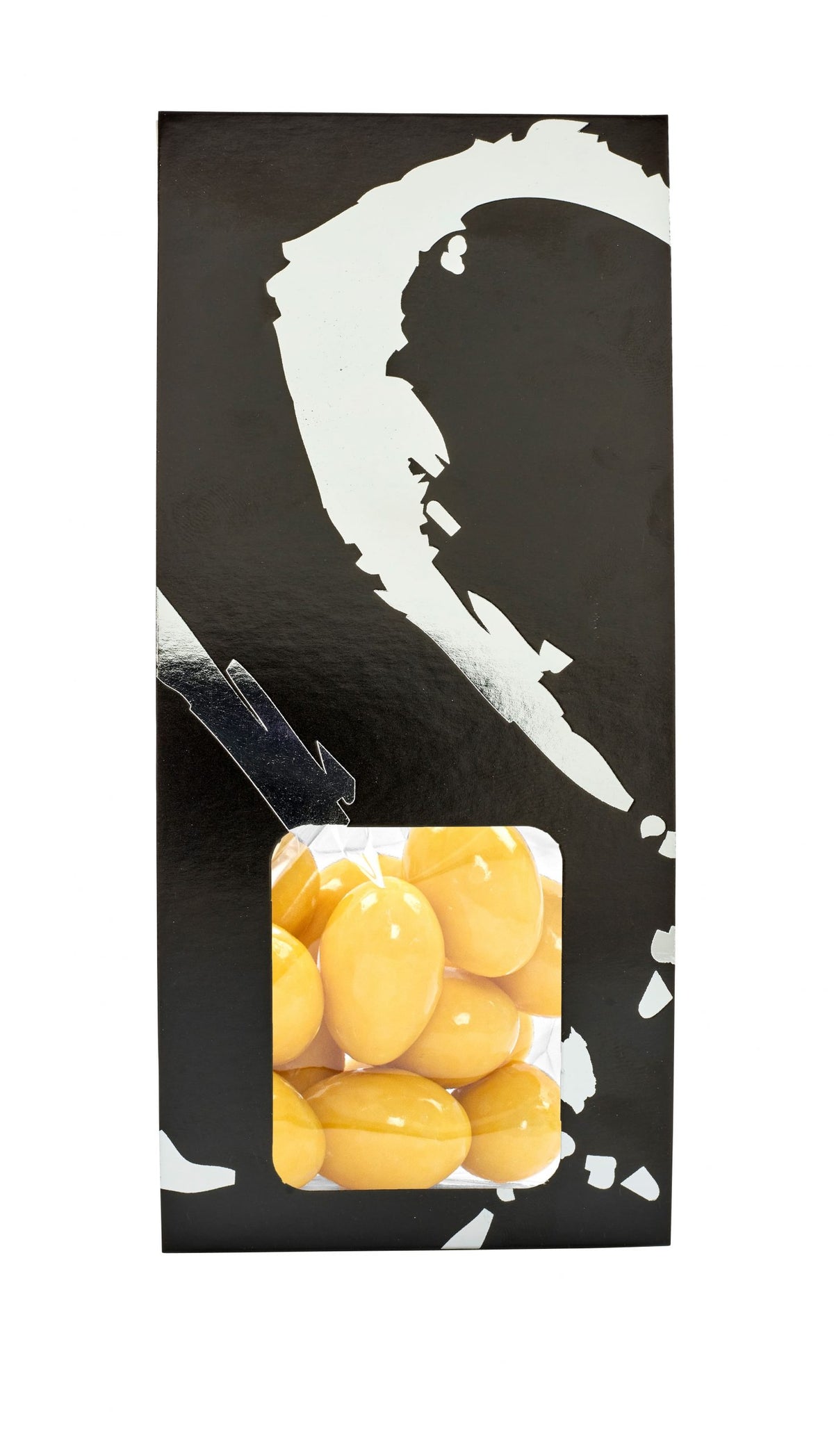 Silverheart sølv/sort hanger, Mandler m/passion chokolade, 90 g.