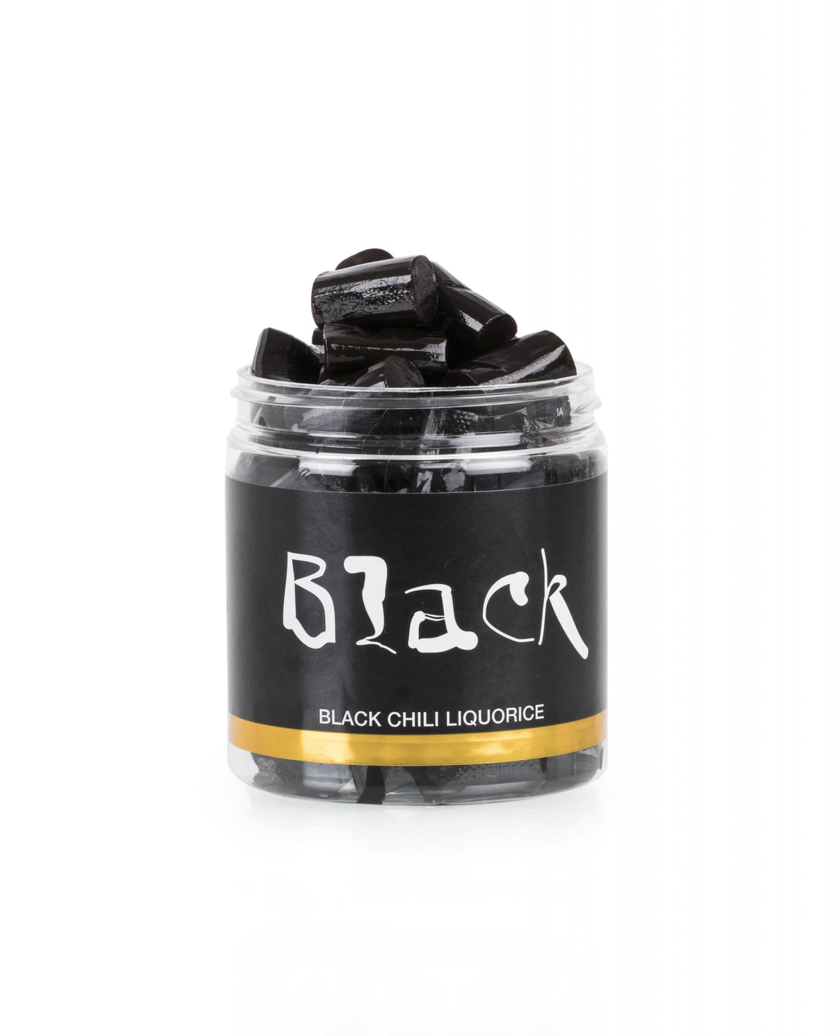 Black Liquorice dåse, Chili lakrids, 170 g.