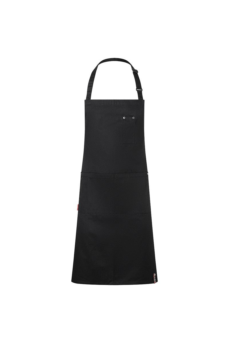 Karlowsky RCLS 14 Bib apron - Black