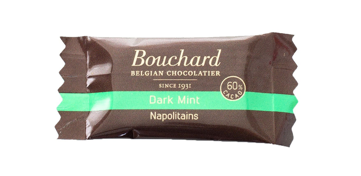 Bouchard chokolade, Mørk chokolade m/ mint, 1000 g.