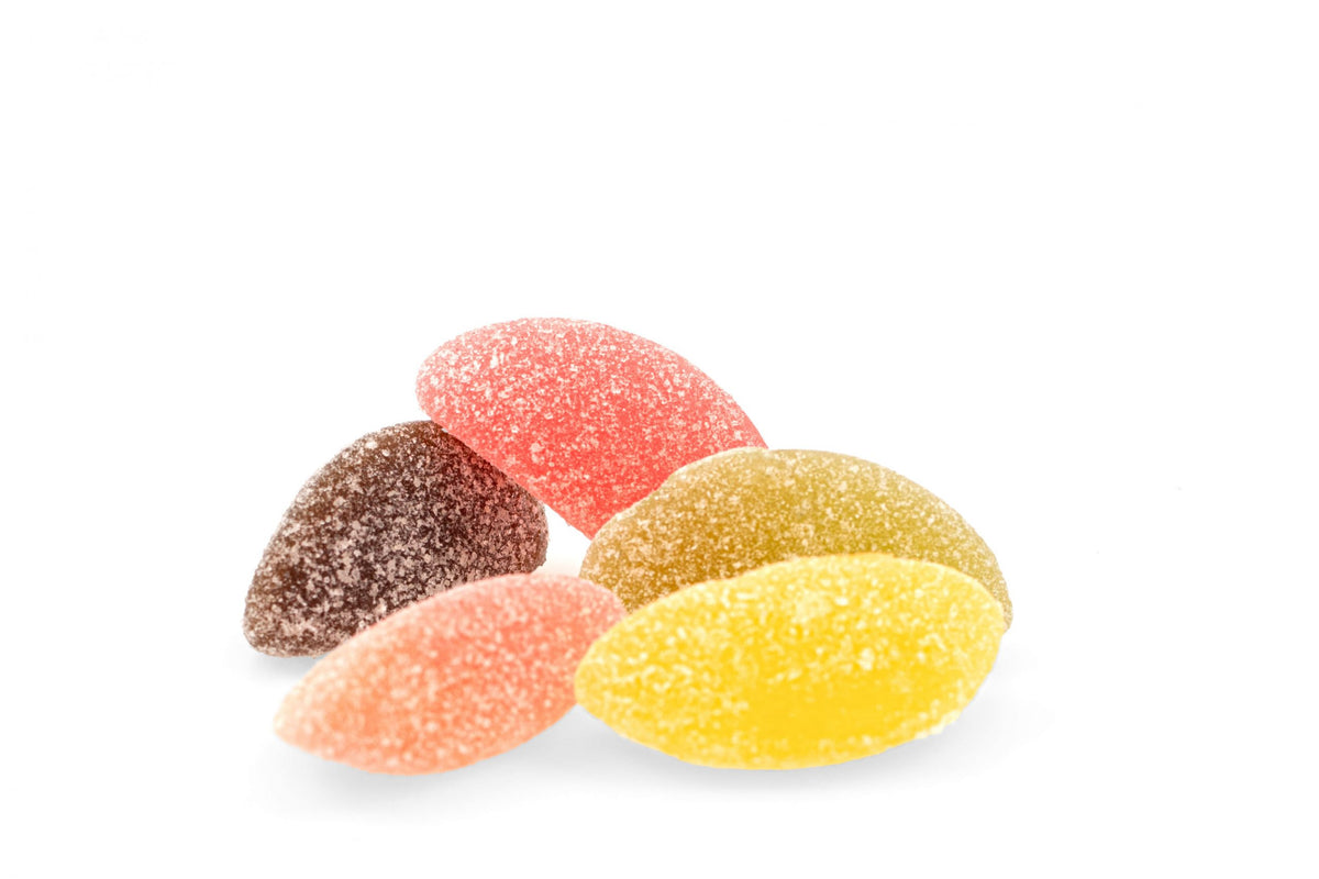 Bulk, Syrlige vingummibåde, 1000 g.