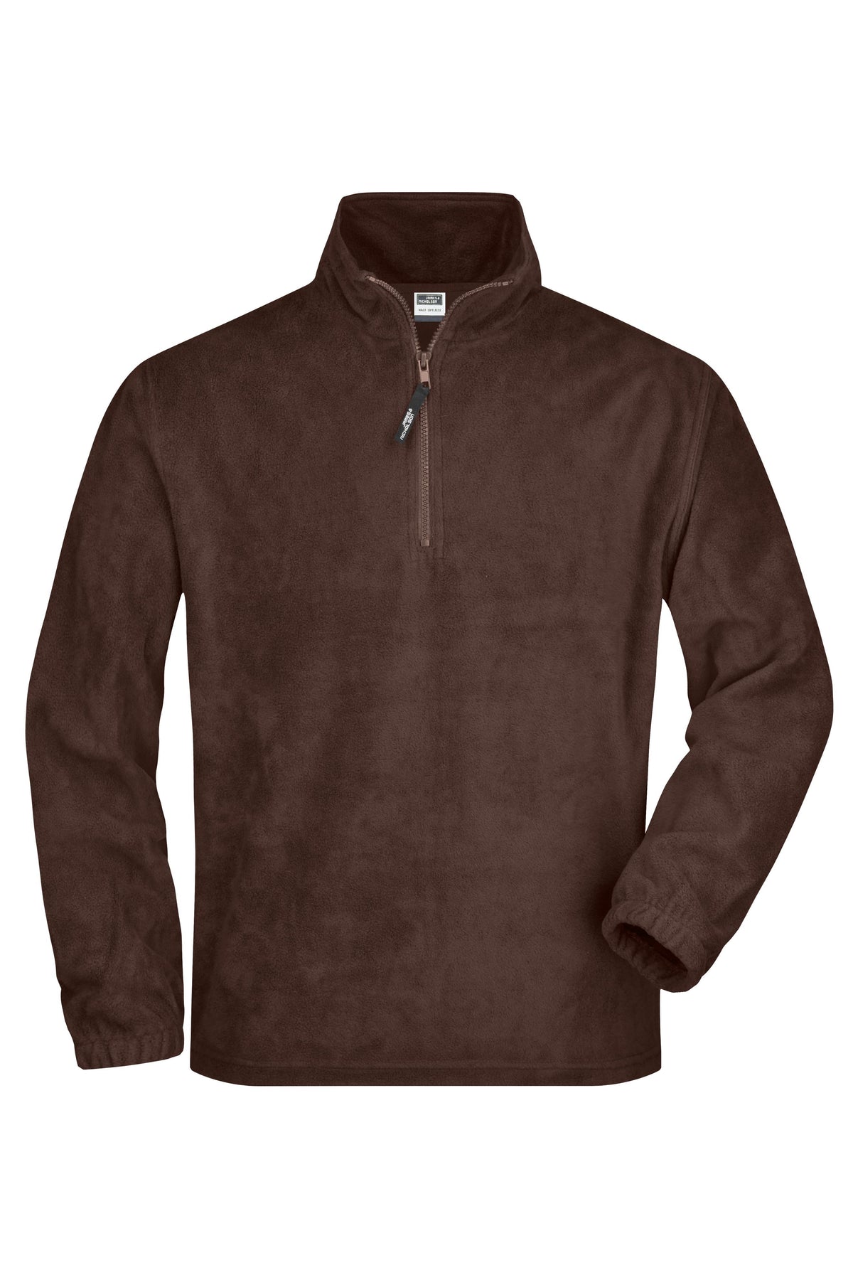 Half-Zip Fleece - Brown