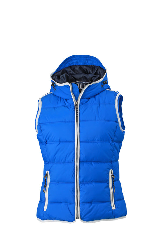 Ladie´s Maritime Vest - Nautic-blue/White