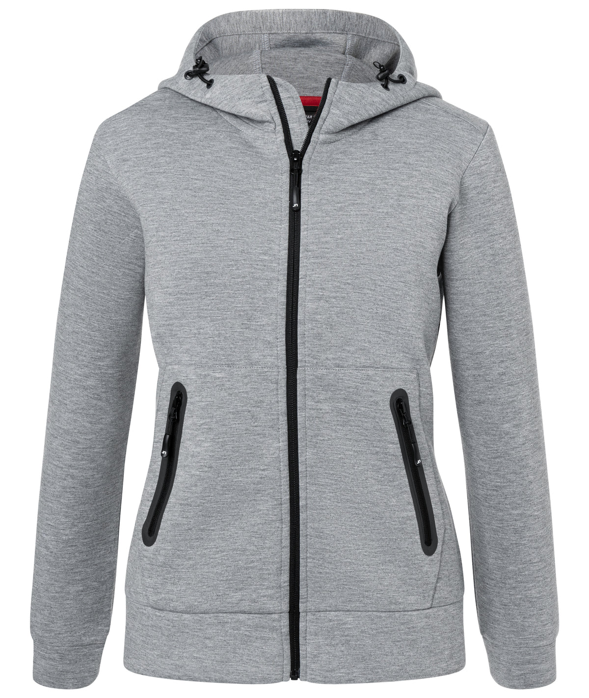 Ladies´ Hooded Jacket - Light-Melange