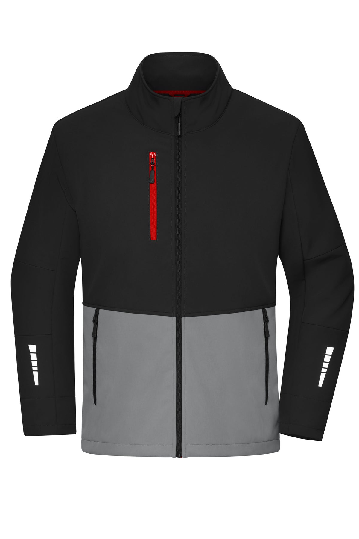 Workwear Softshell Jacket - Black/Metal-grey