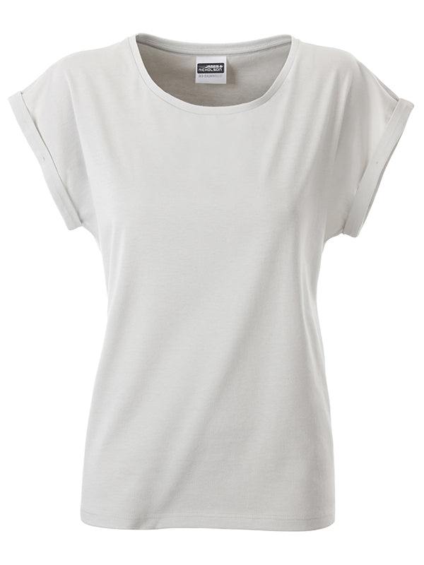 Ladies’ Casual-T - Soft-grey