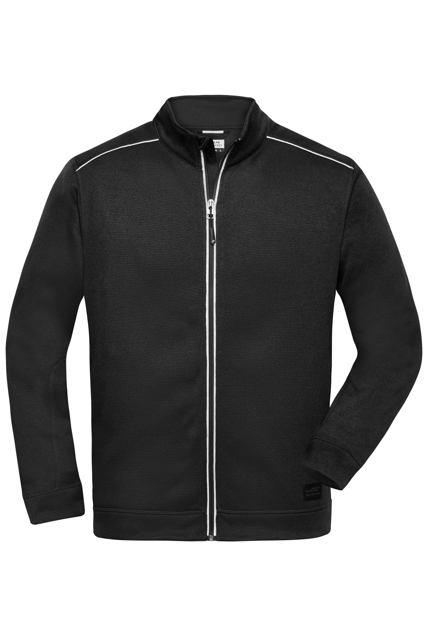 Men´s Knitted Workwear Fleec - Black/Black
