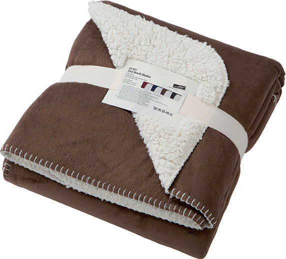 Cosy Hearth Blanket - Brown/Natural