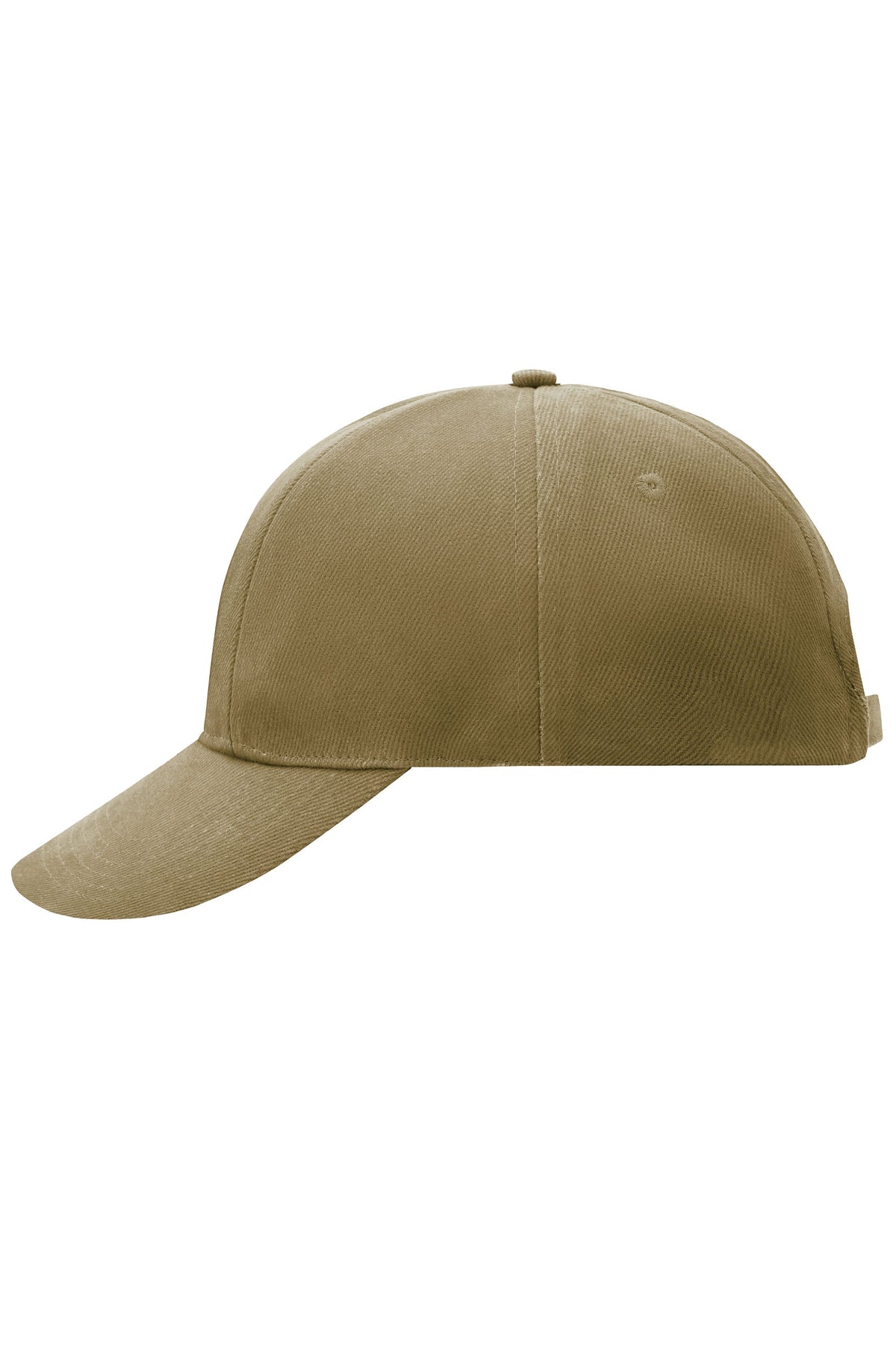 Turned 6 Panel Cap Laminated - Dark Khaki