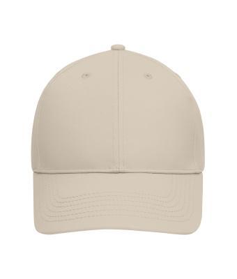 6 panel Cap Bio Cotton - Sand Stone