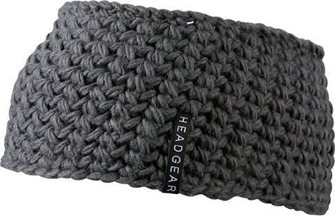 Crocheted Headbans - Carbon