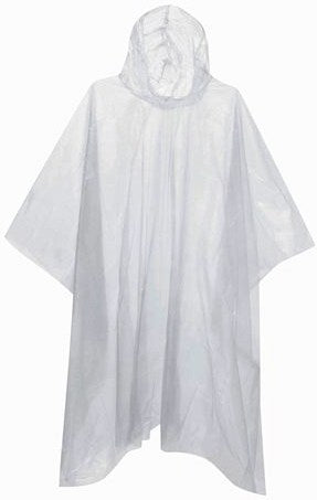 Poncho "AUTUMN" med hætte