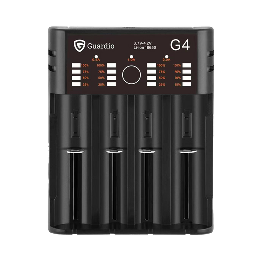 Battery Charger incl 4 p Accessories - Guardio