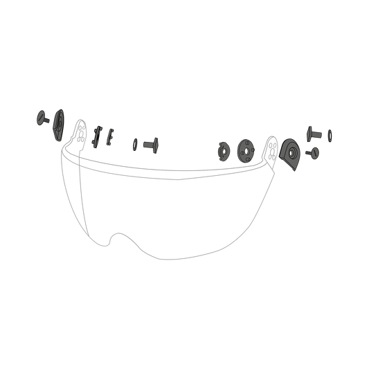 Theia Visor Screws Helmet Acc - Guardio