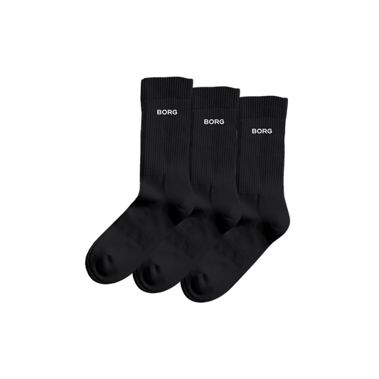 Essential Crew 3-p Socks - Björn Borg