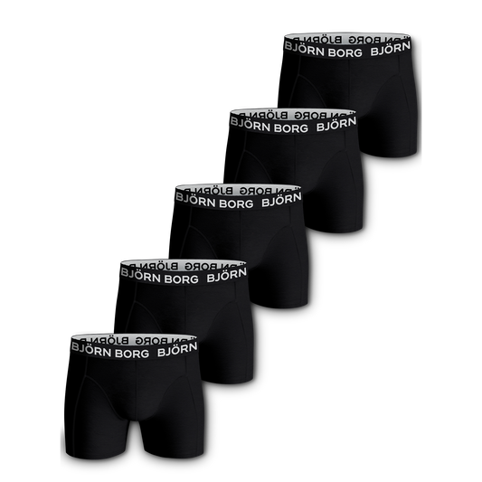 Boxer Solid 5-p Underwear - Björn Borg