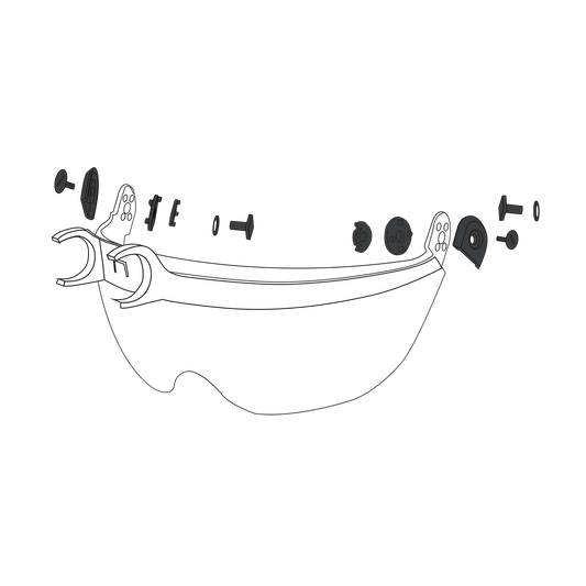 VisorFlex Screws Accessories - Guardio