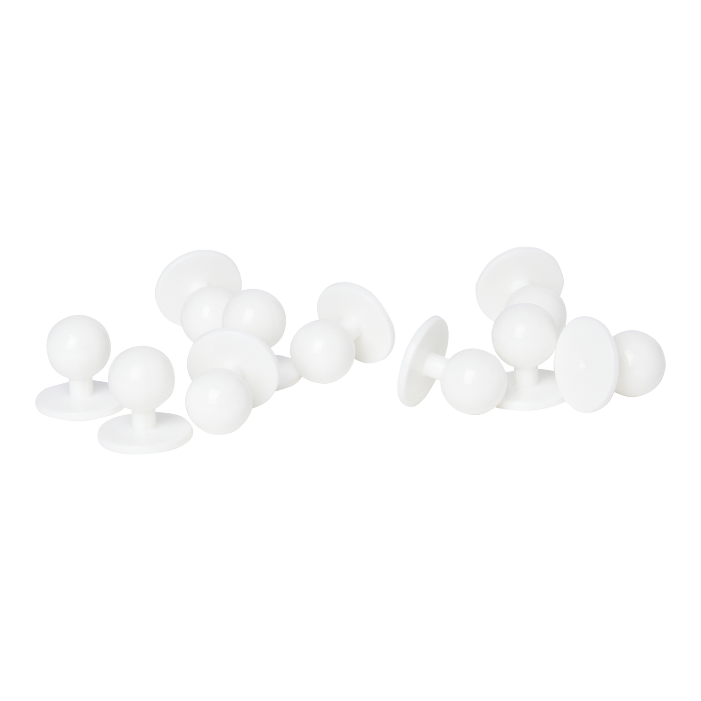Stud buttons 10-pack