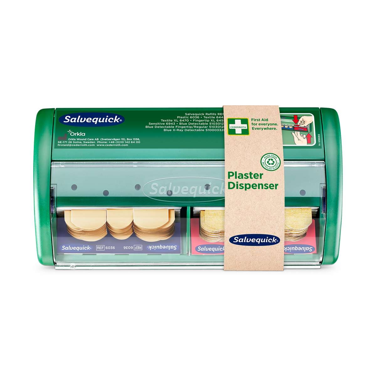 Plastic & Textile Plasters Dispenser - Cederroth