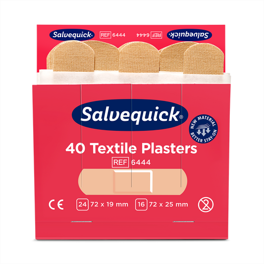 Textile Plasters 40 pcs 6 Refill - Cederroth