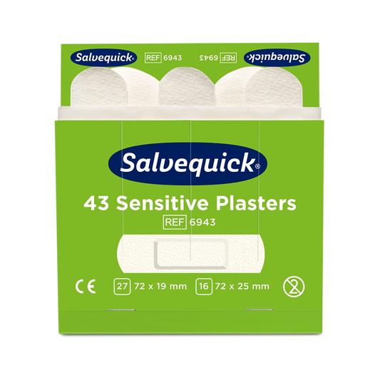 Sensitive Plasters 43 pcs 6 Refill - Cederroth