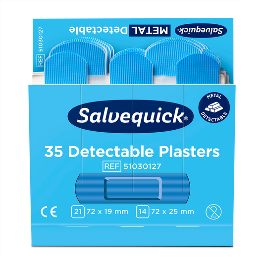Detectable Plasters 35 pcs 6 Refill - Cederroth