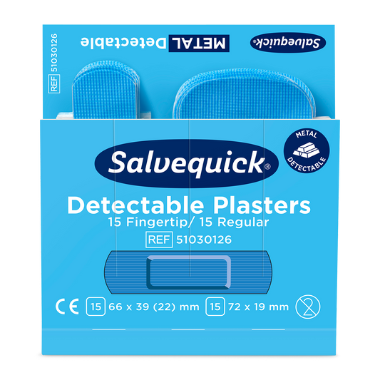 N Fingertip Detectable 30 pcs 6 Refill - Cederroth