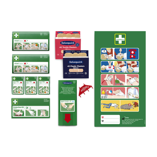 First Aid Pack Refill - Cederroth