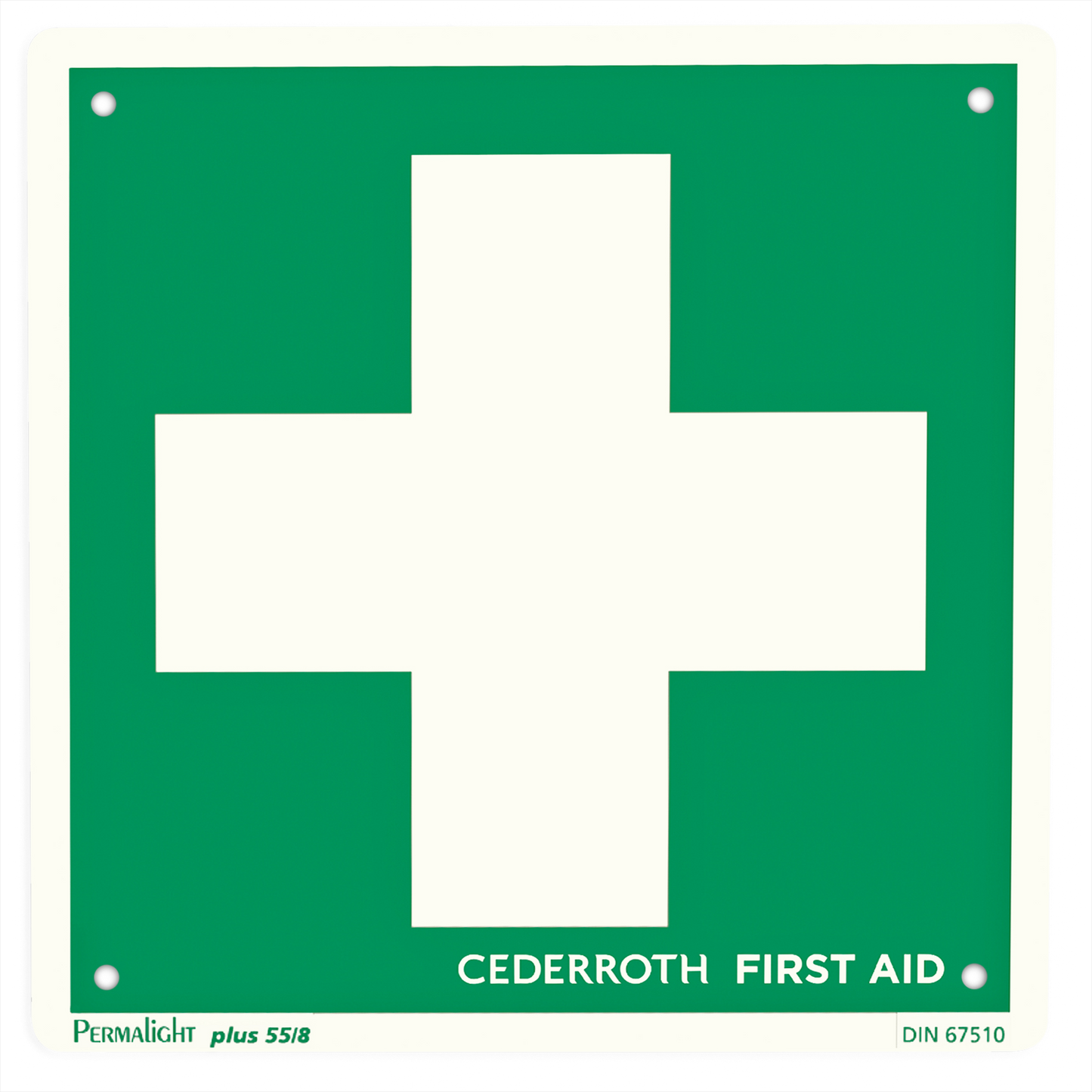 First Aid Cross Sign - Cederroth
