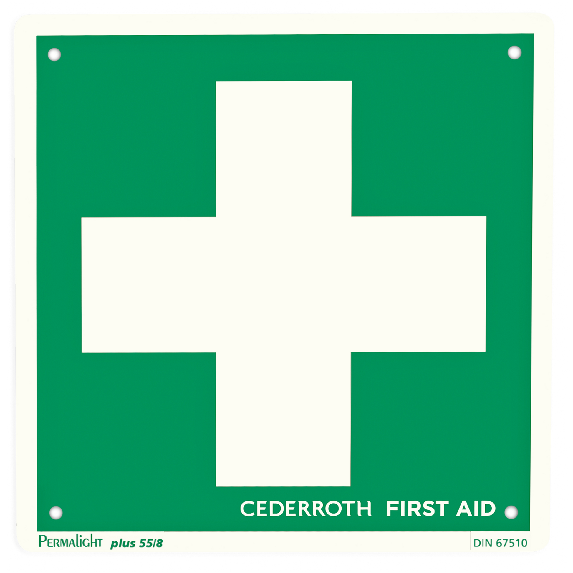First Aid Cross Sign - Cederroth