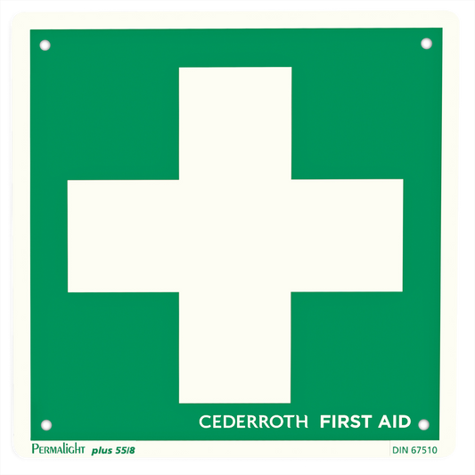 First Aid Cross Sign - Cederroth