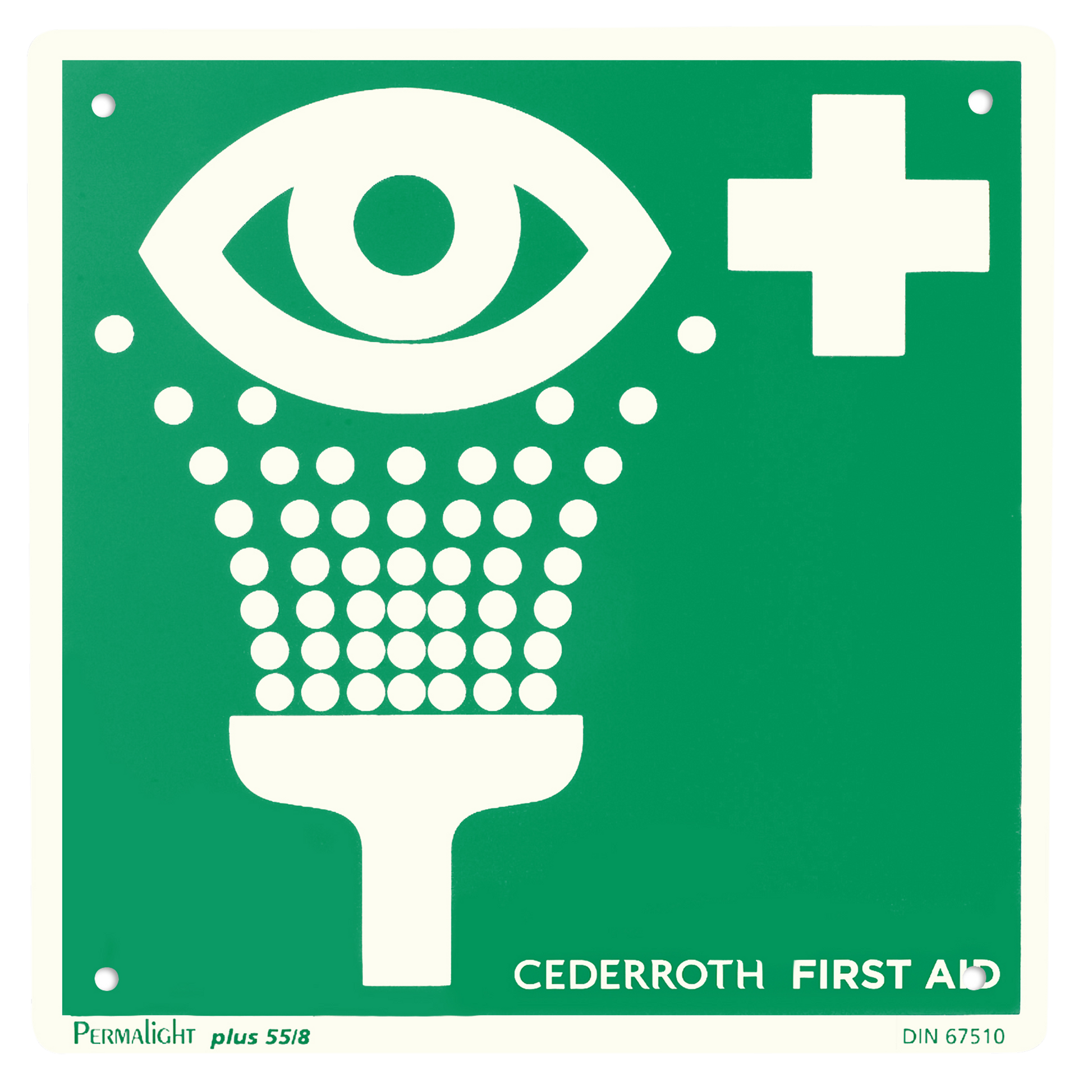 Eye Wash Sign - Cederroth