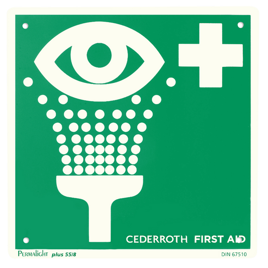 Eye Wash Sign - Cederroth