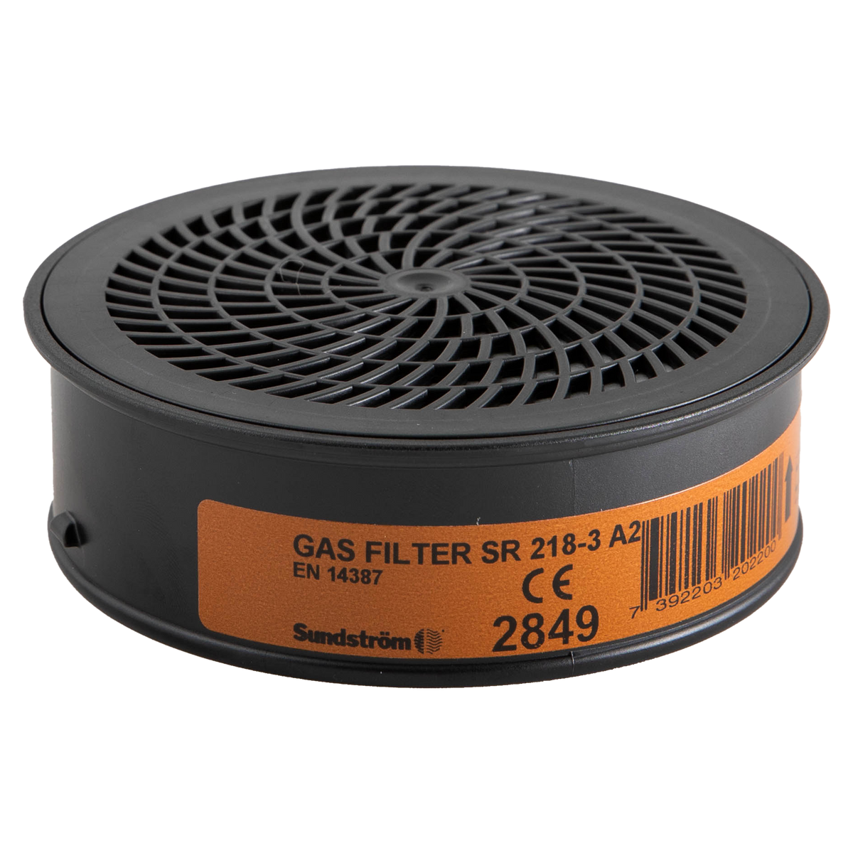 SR 218-3 Gas A2 4 p Filter PAPR - Sundström