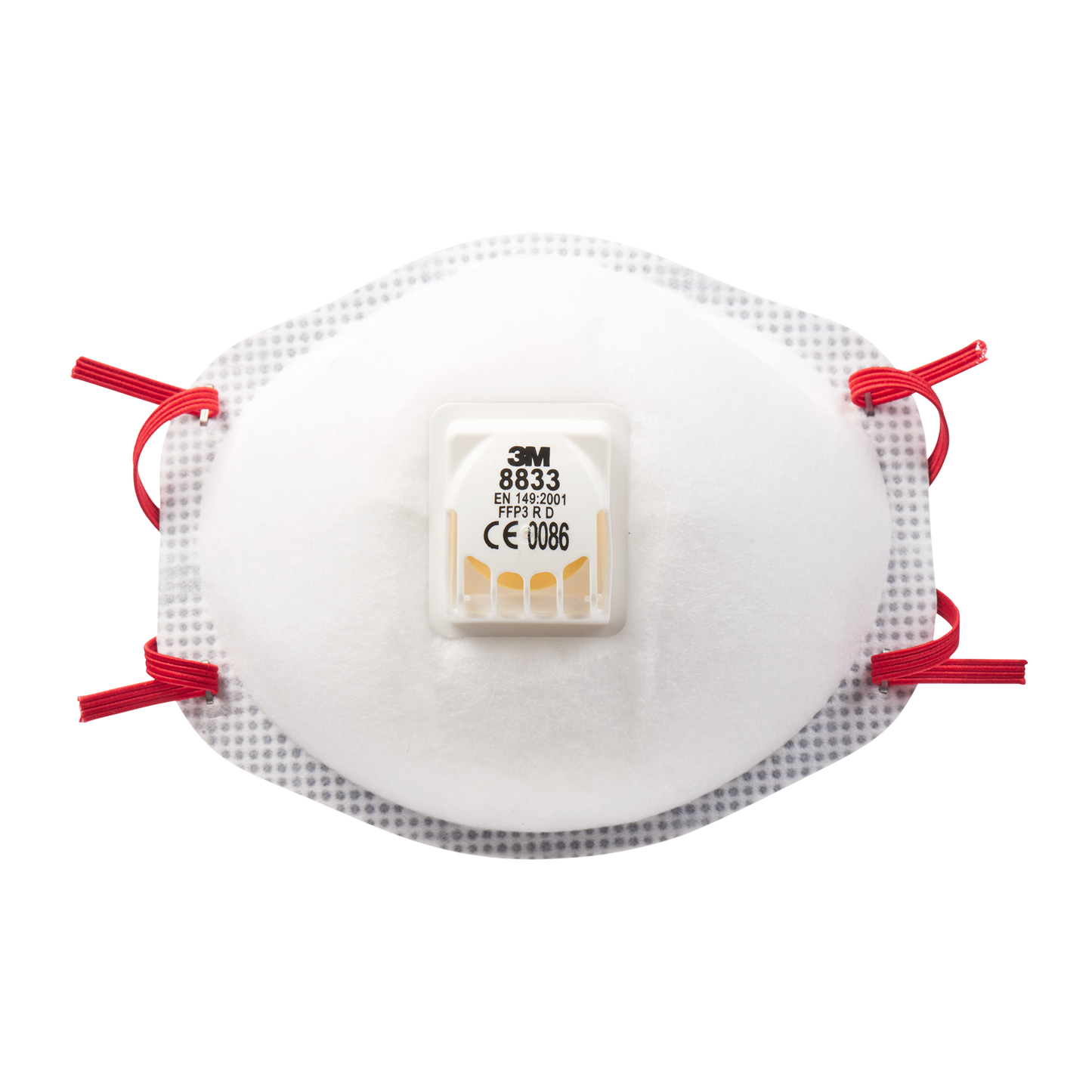8833 Disposable 10p Half Face Mask - 3M