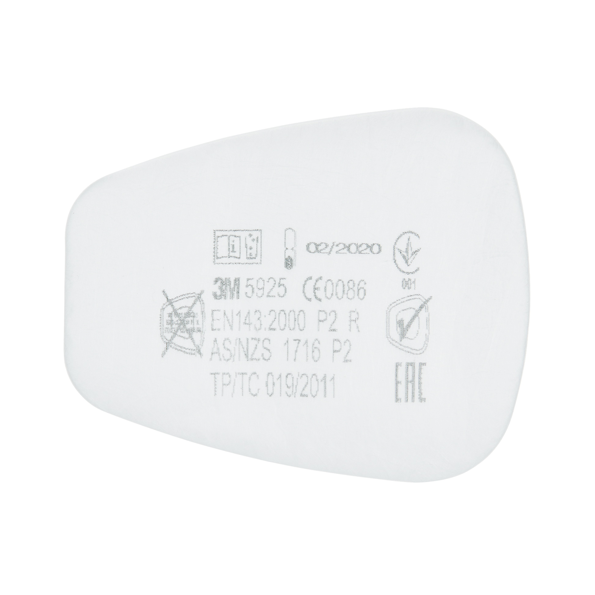 5925 P2 R 10pcs/2p Particle Filter - 3M