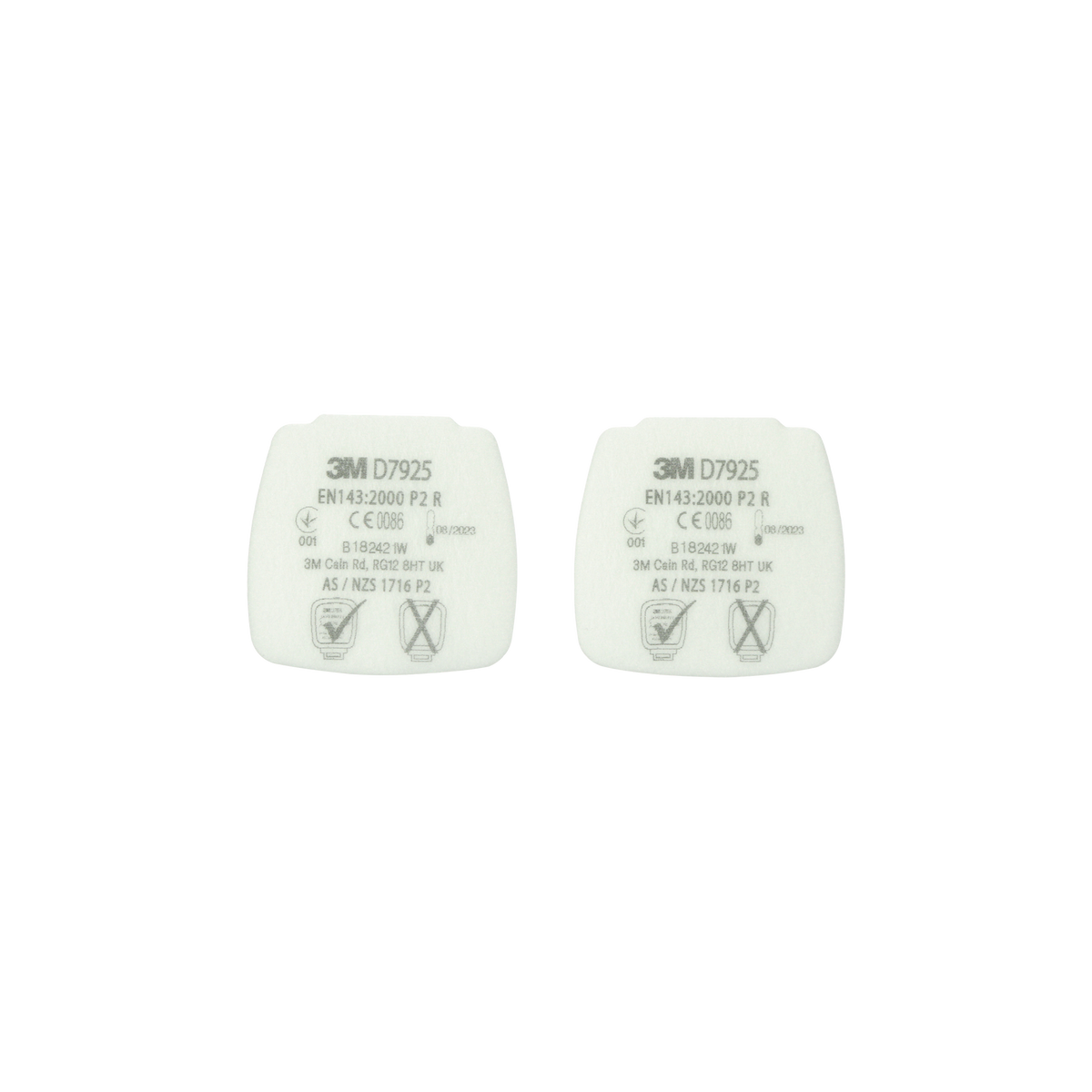 Secure Click D7925 P2 R 10pcs/4p Particle - 3M